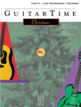 Paperback Guitartime Christmas, Level 3, Pick Style Book