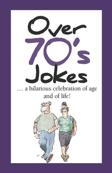 Hardcover Over 70's Jokes Book