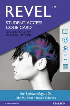 Printed Access Code Revel for Biopsychology -- Access Card Book