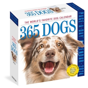 Calendar 365 Dogs Page-A-Day Calendar 2024: The World's Favorite Dog Calendar Book