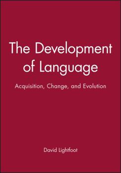 Paperback Development of Language Book