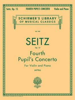 Paperback Pupil's Concerto No. 4 in D, Op. 15: Schirmer Library of Classics Volume 949 Piano Reduction and Part Book