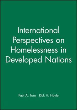 Paperback International Perspectives on Homelessness in Developed Nations Book