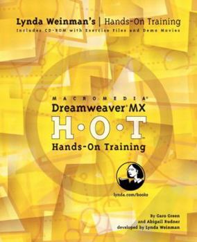 Paperback Macromedia Dreamweaver MX Hands-On Training [With CDROM] Book
