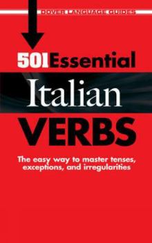 Paperback 501 Essential Italian Verbs (Dover Language Guides Italian) Book