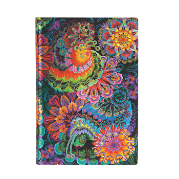 Diary Paperblanks Moonlight Olena's Garden Softcover Flexi Mini Lined 176 Pg 100 GSM Book