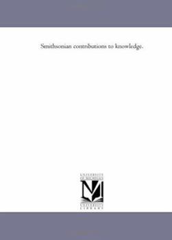 Paperback Smithsonian contributions to knowledge.: Vol. 5 Book