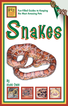 Paperback Snakes [With Snake Stickers] Book
