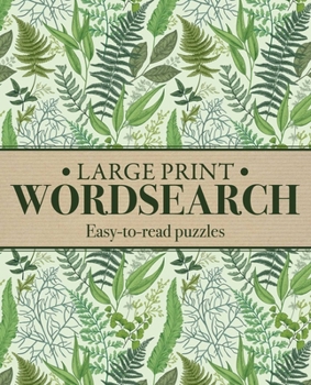 Paperback Large Print Wordsearch: Easy-To-Read Puzzles Book