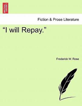 Paperback I Will Repay. Book