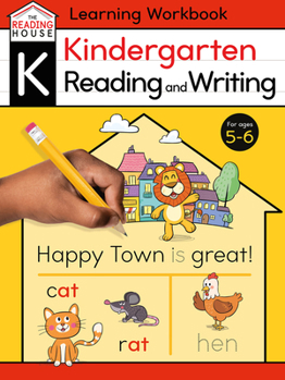 Paperback Kindergarten Reading & Writing (Literacy Skills Workbook) Book