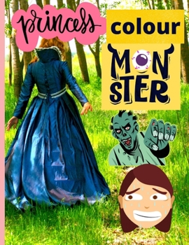 Paperback Princess Color Book: Large coloring book for kids Book