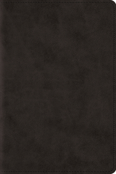 Imitation Leather ESV Study Bible, Personal Size (Trutone, Black) Book