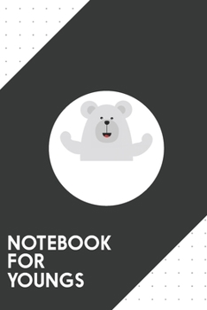 Notebook for Youngs: Dotted Journal with Strong like a Bear Design - Cool Gift for a friend or family who loves girl presents! | 6x9" | 180 White ... Brainstorming, Journaling or as a Diary
