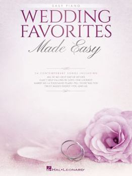 Paperback Wedding Favorites Made Easy Book