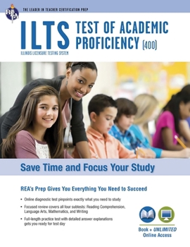 Paperback ILTS Test of Academic Proficiency (Tap) Book + Online Book