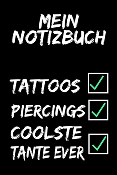 Paperback Coolste Tante ever: Notizbuch, 120 S., liniert, A5 [German] Book