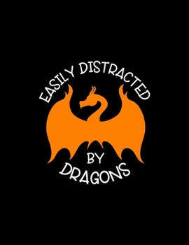 Easily Distracted By Dragons: Weekly Homework Tracking Notebook and Monthly Calendar, Write and Check Off Assignments Elementary School
