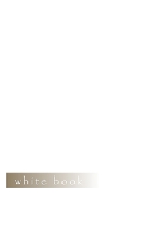 Paperback White Book: notepad Book