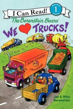 Hardcover We Love Trucks! Book