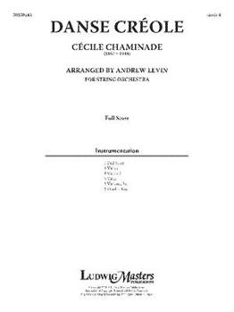 Paperback Danse Cr?ole: Conductor Score Book
