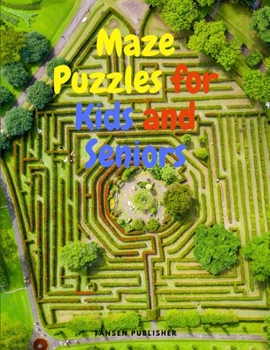 Paperback Maze Puzzles for Kids and Seniors Book