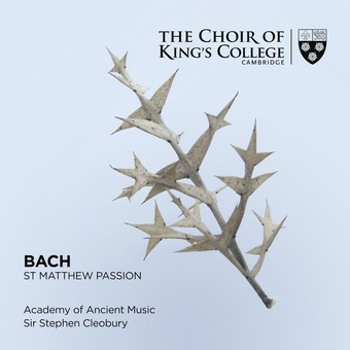 Music - CD Choir Of Kings College Cambridge Bach St Matthew P Book