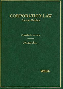Hardcover Gevurtz's Corporation Law, 2D (Hornbook Series) Book