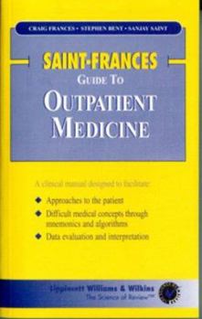 Paperback Saint-Frances Guide to Outpatient Medicine Book