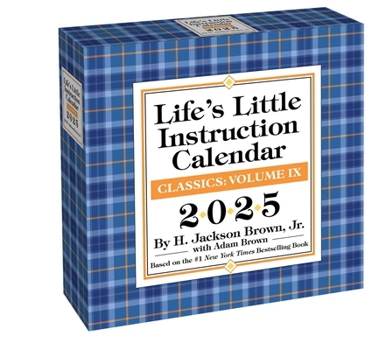 Paper Catalog Life's Little Instruction 2025 Day-To-Day Calendar Book