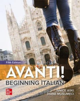 Hardcover Avanti!: Beginning Italian Book