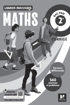 Paperback Libres parcours - Maths 2de Bac Pro - Éd. 2025 - Corrigé (French Edition) [French] Book