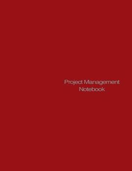 Paperback Project Management Notebook Book