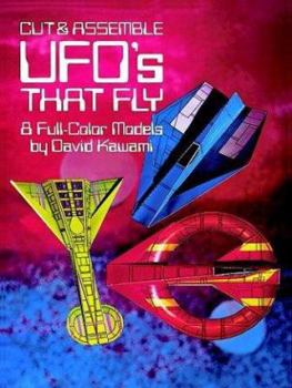 Paperback Cut & Assemble UFO's That Fly: 8 Full-Color Models Book
