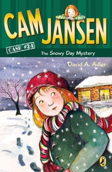 Paperback CAM Jansen: The Snowy Day Mystery #24 Book