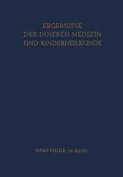 Paperback Ergebnisse Der Inneren Medizin Und Kinderheilkunde [German] Book