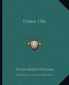 Paperback Poems 1786 Book