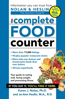 Paperback The Complete Food Counter Book