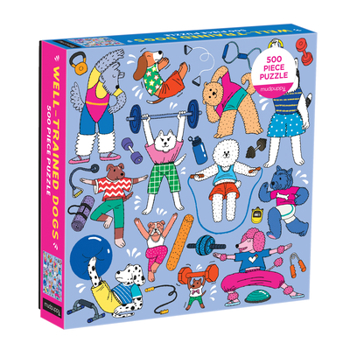 Misc. Well-Trained Dogs 500 Piece Family Puzzle Book