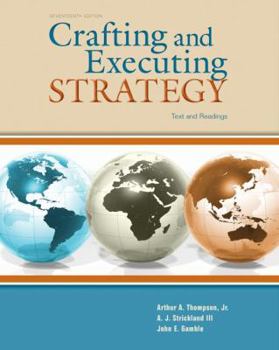 Paperback Crafting and Executing Strategy: Text and Readings Book