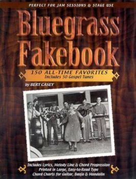 Paperback Bluegrass Fakebook: 150 All-Time Favorites, Seventh Edition Book