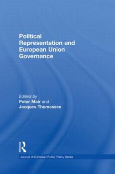 Paperback Political Representation and European Union Governance Book