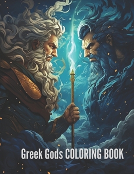 Paperback Greek Gods: 20 great coloring pages for kids and adults Book
