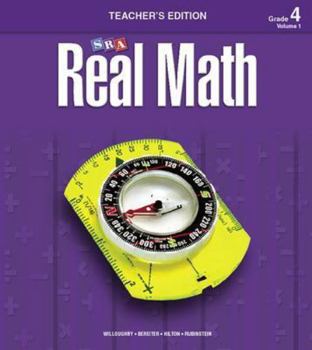 Paperback SRA Real Math Grade 4 - Teacher's Edition, Volume 1 Book