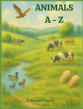 Hardcover Animals A - Z Book