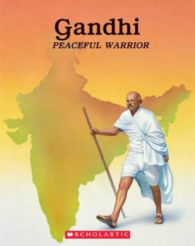 Paperback Gandhi, Peaceful Warrior Book