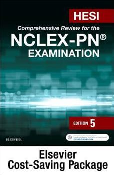 Paperback Hesi Comprehensive Review for the Nclex-PN Examination - Elsevier eBook on Vitalsource + Evolve Access (Retail Access Cards) Book
