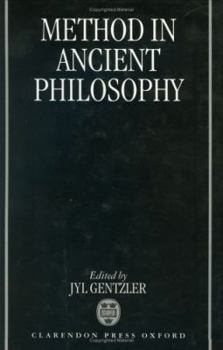 Hardcover Method in Ancient Philosophy Book