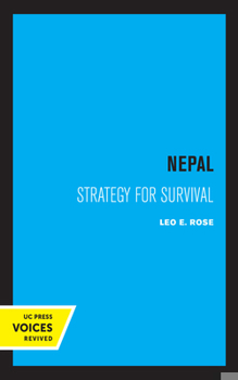 Paperback Nepal: Strategy for Survival Book