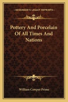 Paperback Pottery and Porcelain of All Times and Nations Book